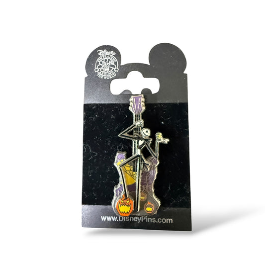 Disney Parks Guitar Jack Skellington Pin