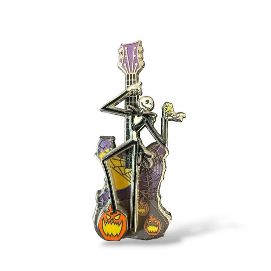 Disney Parks Guitar Jack Skellington Pin
