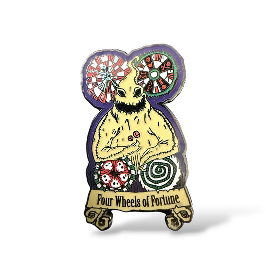 DLR Haunted Mansion Holiday 2018 Tarot Card Mystery Oogie Boogie Pin