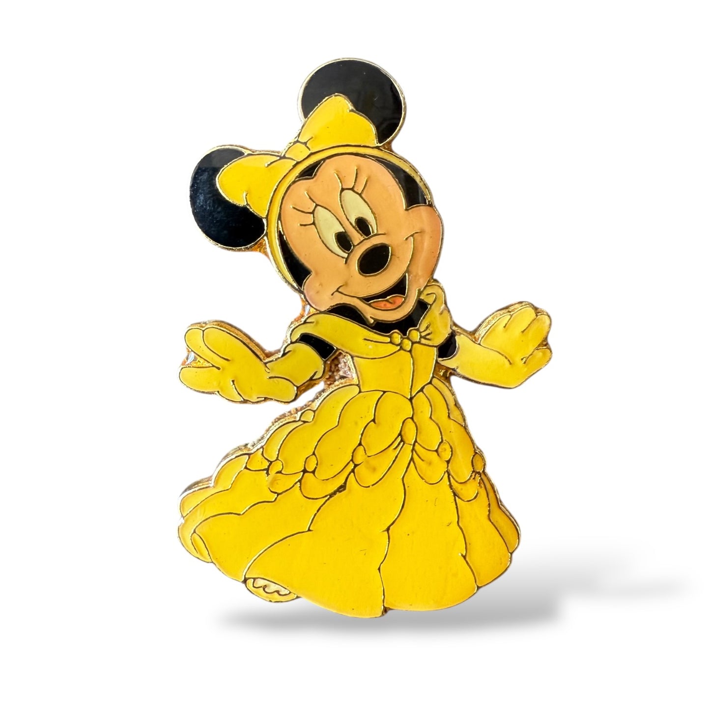 Disney Shopping Minnie as Princess Belle Pin