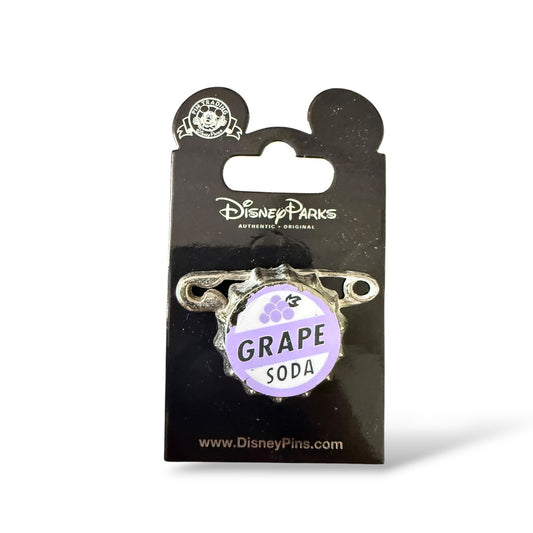 Disney Parks Pixar's Up Ellie's Grape Soda Badge Pin
