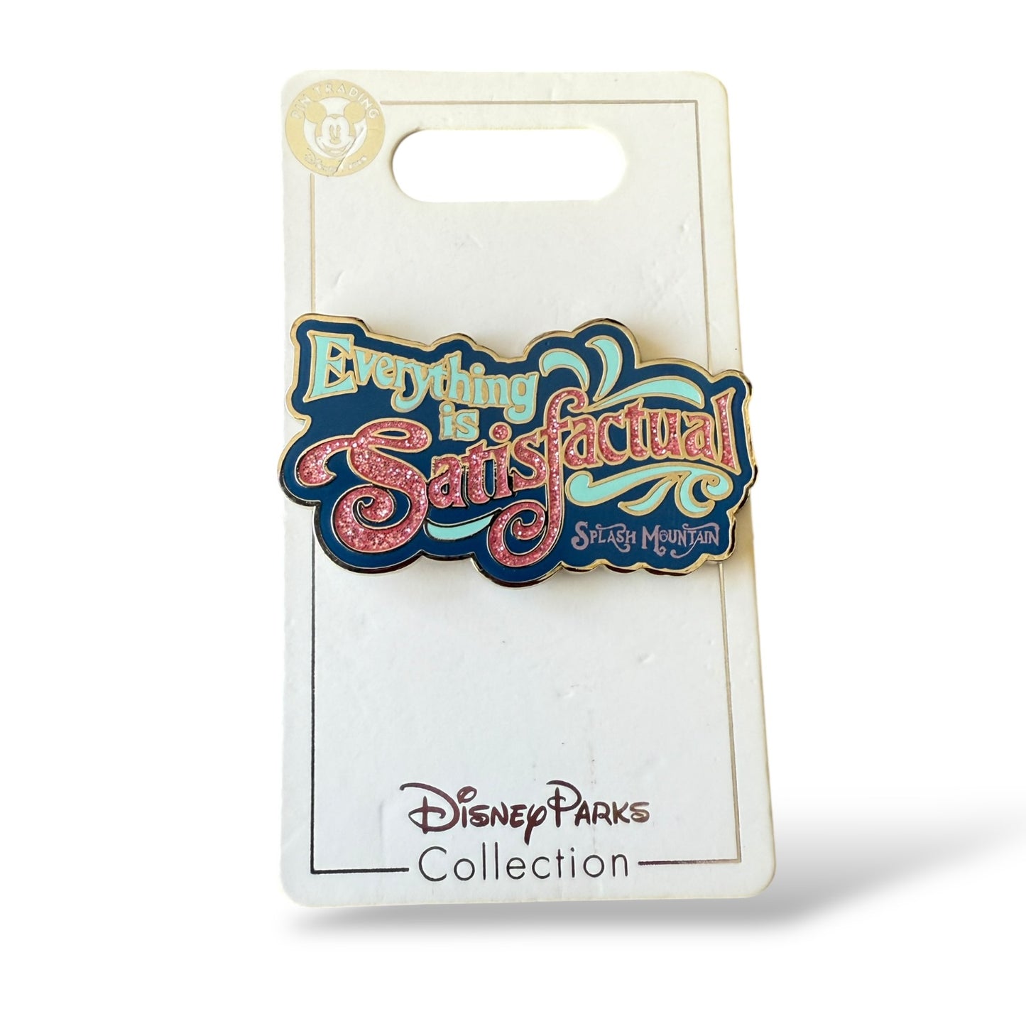 WDW Splash Mountain Everything is Satisfactual Pin