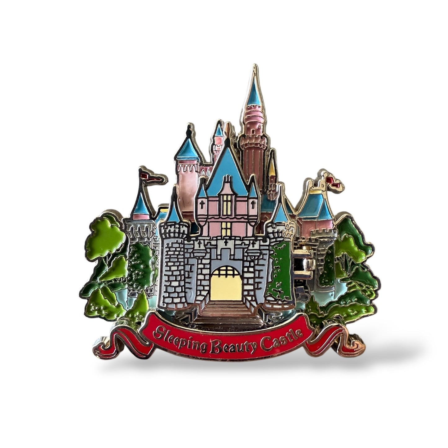 DLR Sleeping Beauty Castle Commemorative 1955 Hinged Pin