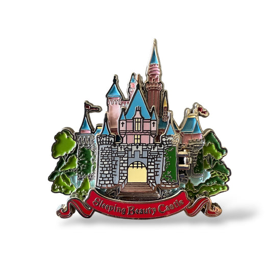 DLR Sleeping Beauty Castle Commemorative 1955 Hinged Pin