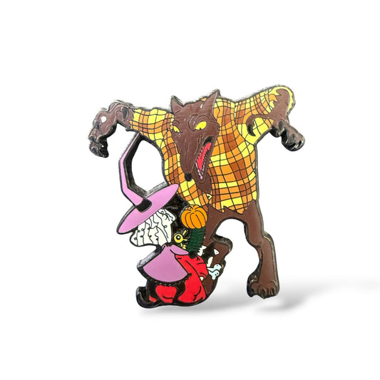 Disney Parks Nightmare Before Christmas Mystery Wolfman and Shock Pin