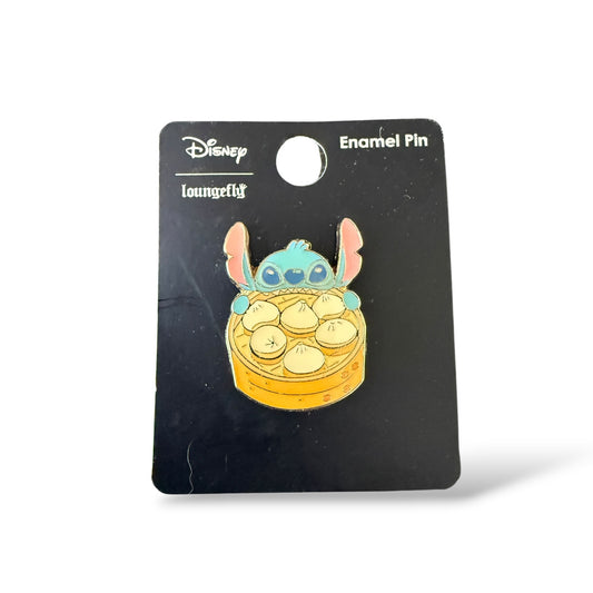 Loungefly Stitch with Dumplings Pin