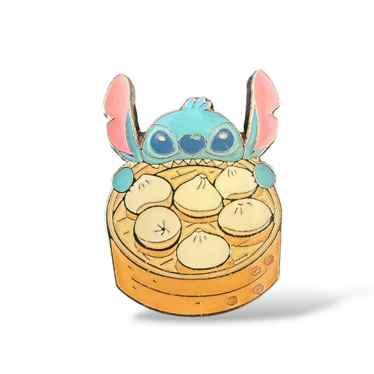 Loungefly Stitch with Dumplings Pin