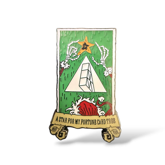 DLR Haunted Mansion Holiday 2018 Tarot Card Mystery Jack Skellington Pin