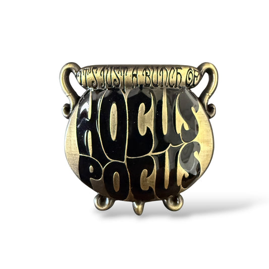 Disney Store Bronze Cauldron It’s Just a Bunch of Hocus Pocus Pin