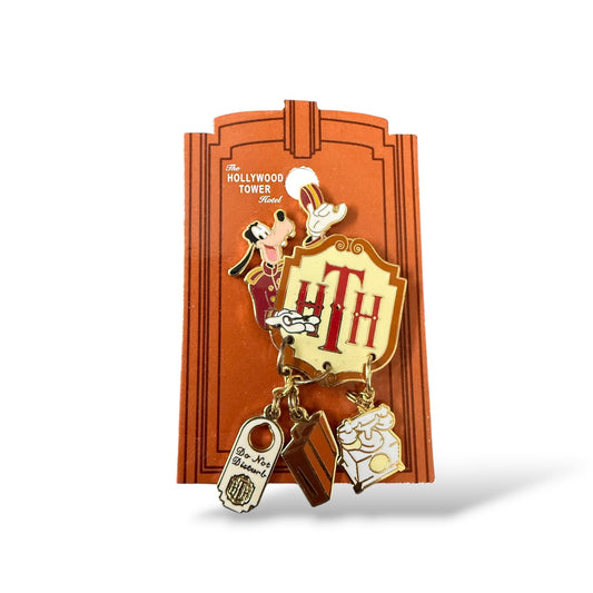 DCA The Twilight Zone Tower of Terror Goofy Warm Welcome Dangle Pin