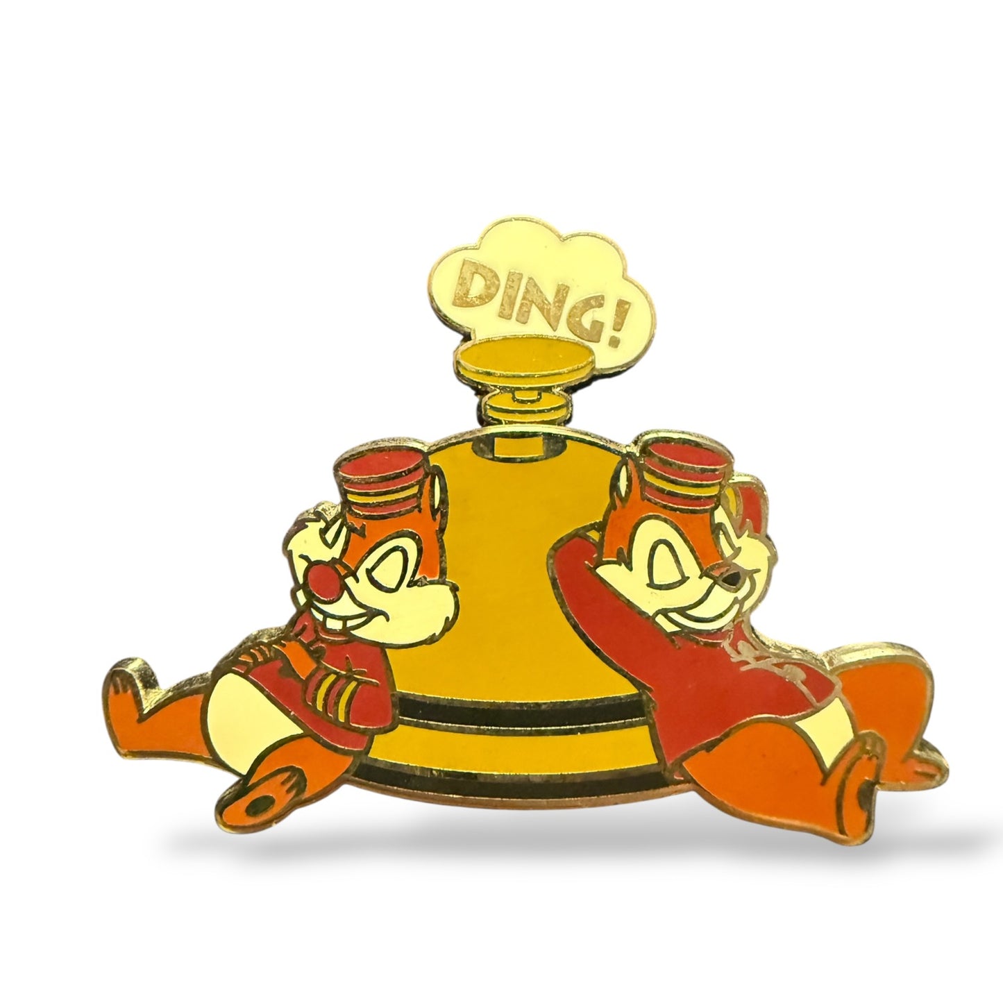 Disney Parks Chip n' Dale as Sleeping Bellhops Ding! Pin