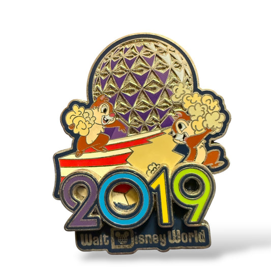 WDW Dated 2019 Chip n' Dale Pin