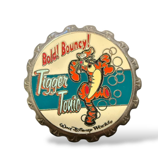 WDW Soda Pop Bottle Cap Tigger Tonic Pin