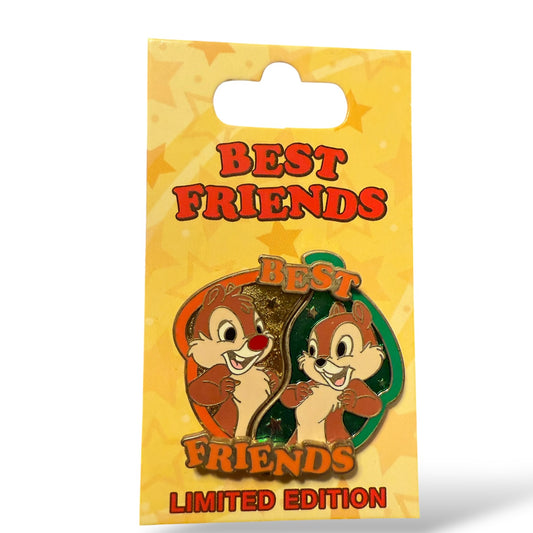 Disney Parks Best Friends Connection Chip n' Dale Pin