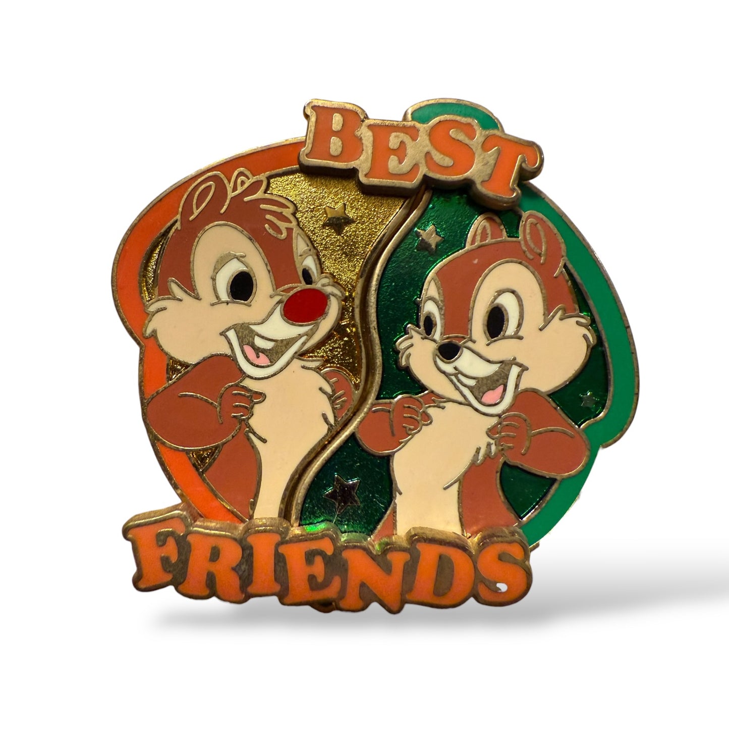 Disney Parks Best Friends Connection Chip n' Dale Pin