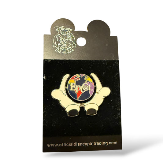 WDW Mickey Hands EPCOT Spinner Pin