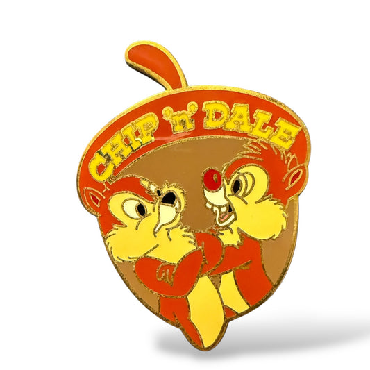 WDW Chip n' Dale Acorn Nutshell Pin