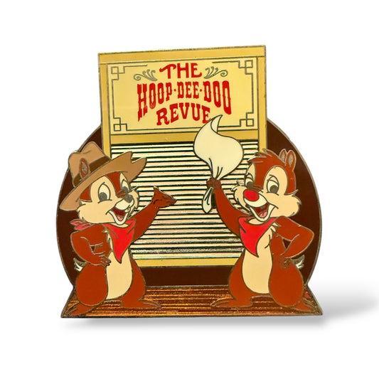 WDW Chip n' Dale at Hoop Dee Doo Musical Revue Pin