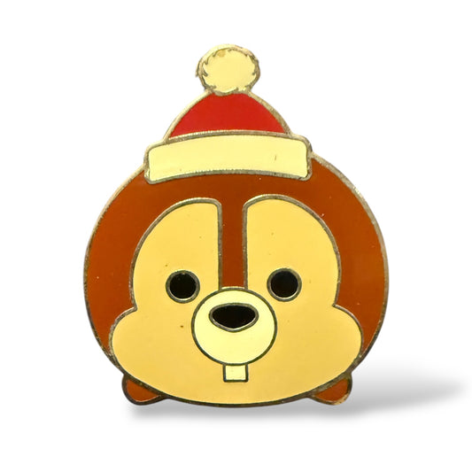 Disney Parks Tsum Mystery Christmas Chip Pin