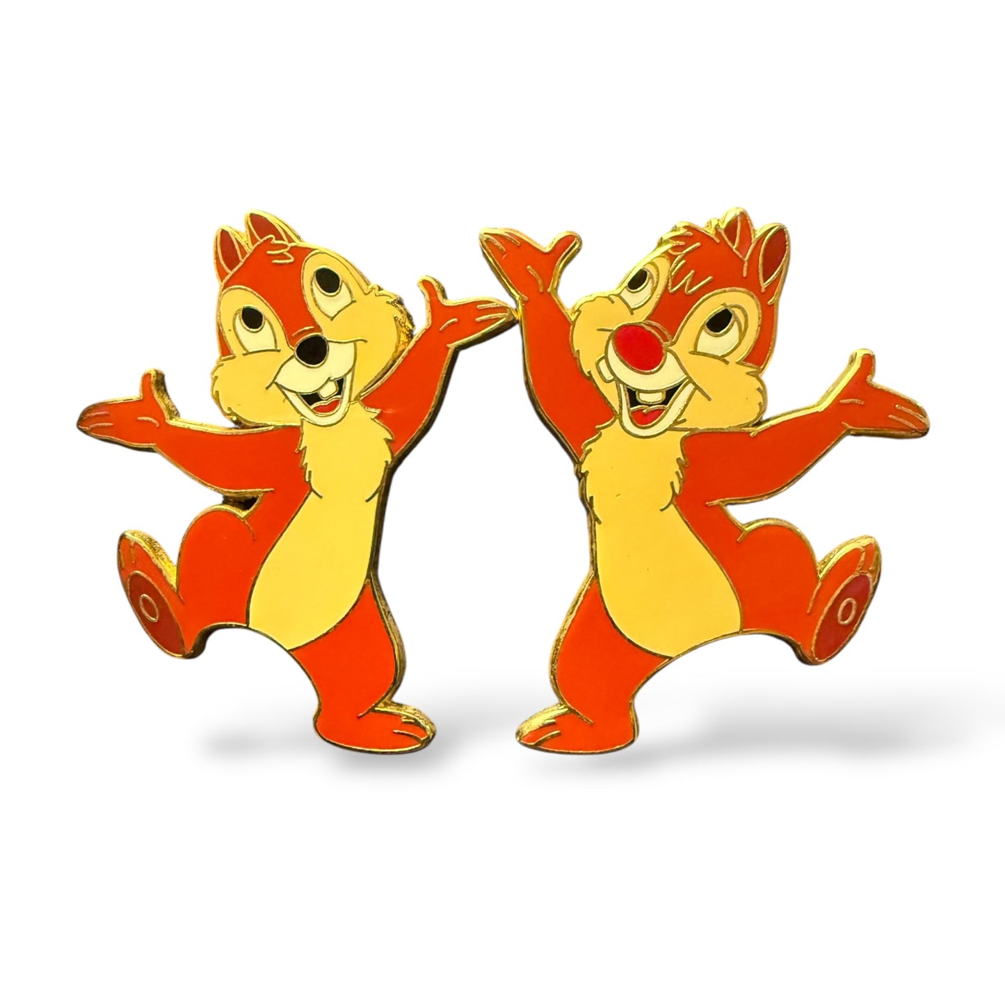 Disney Parks Happy Chip n' Dale Pin Set