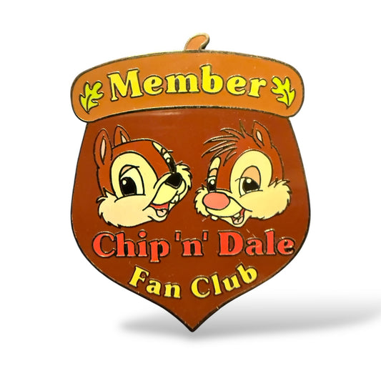 Disney Auctions Fan Club Member Chip n' Dale Pin
