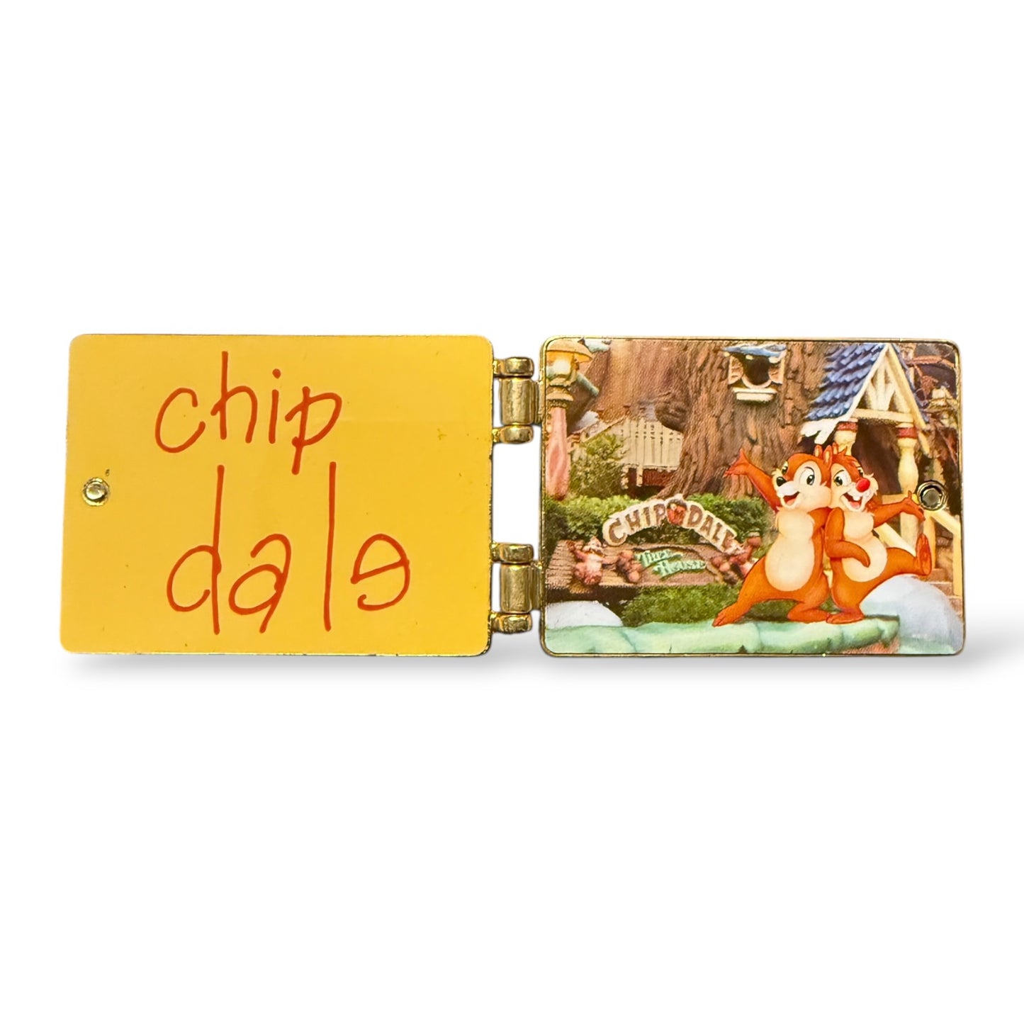 WDW Spotlight Autograph Book Chip n' Dale Pin