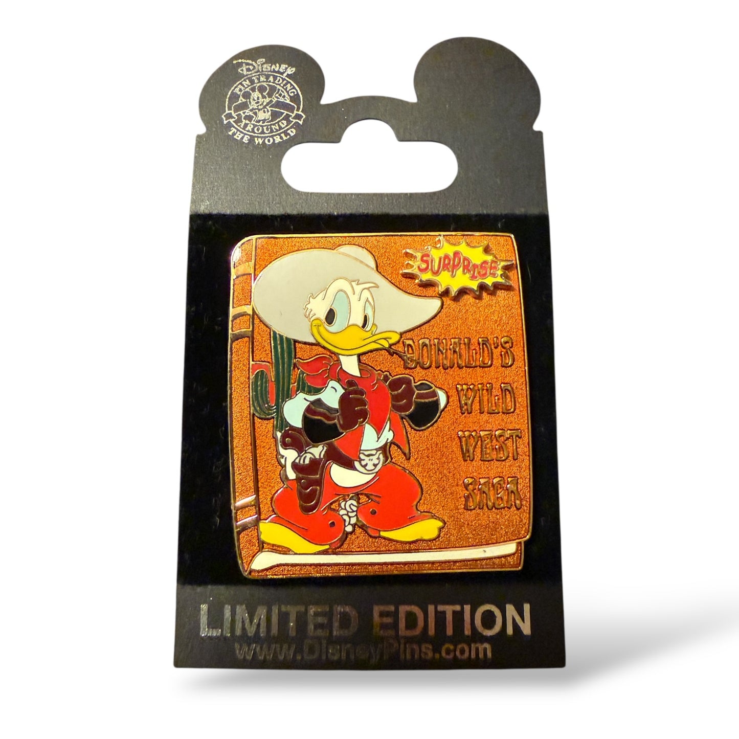 WDW Story Collection 2006 Donald Duck' Wild West Saga Pin