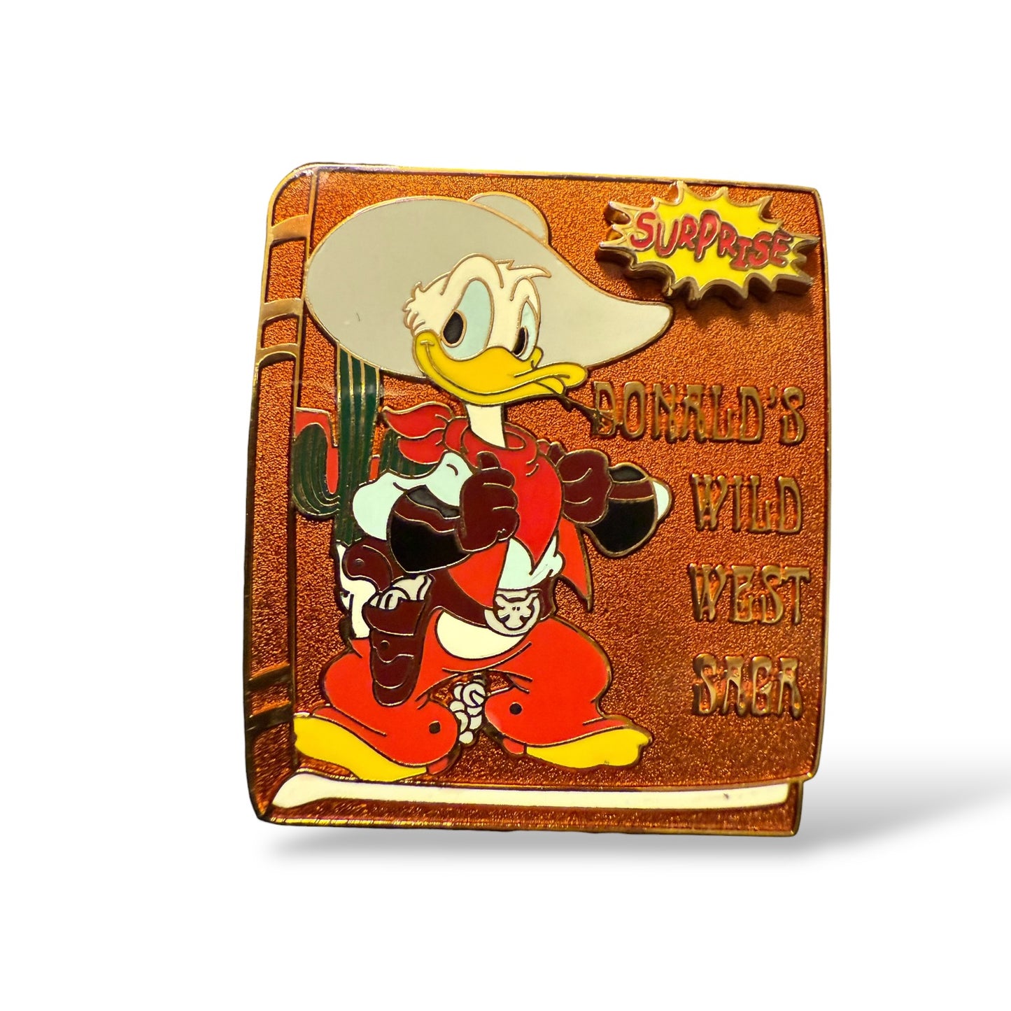 WDW Story Collection 2006 Donald Duck' Wild West Saga Pin
