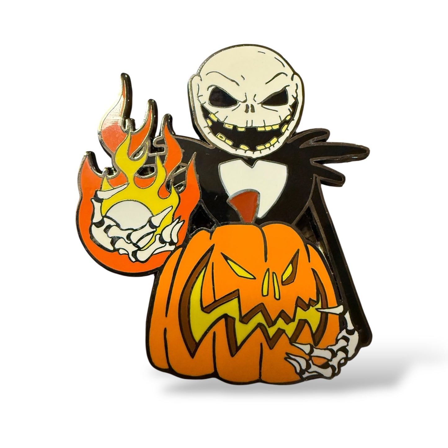 DLR Nightmare Before Christmas Pumpkins in Halloweentown Framed Set Jack Skellington Pin