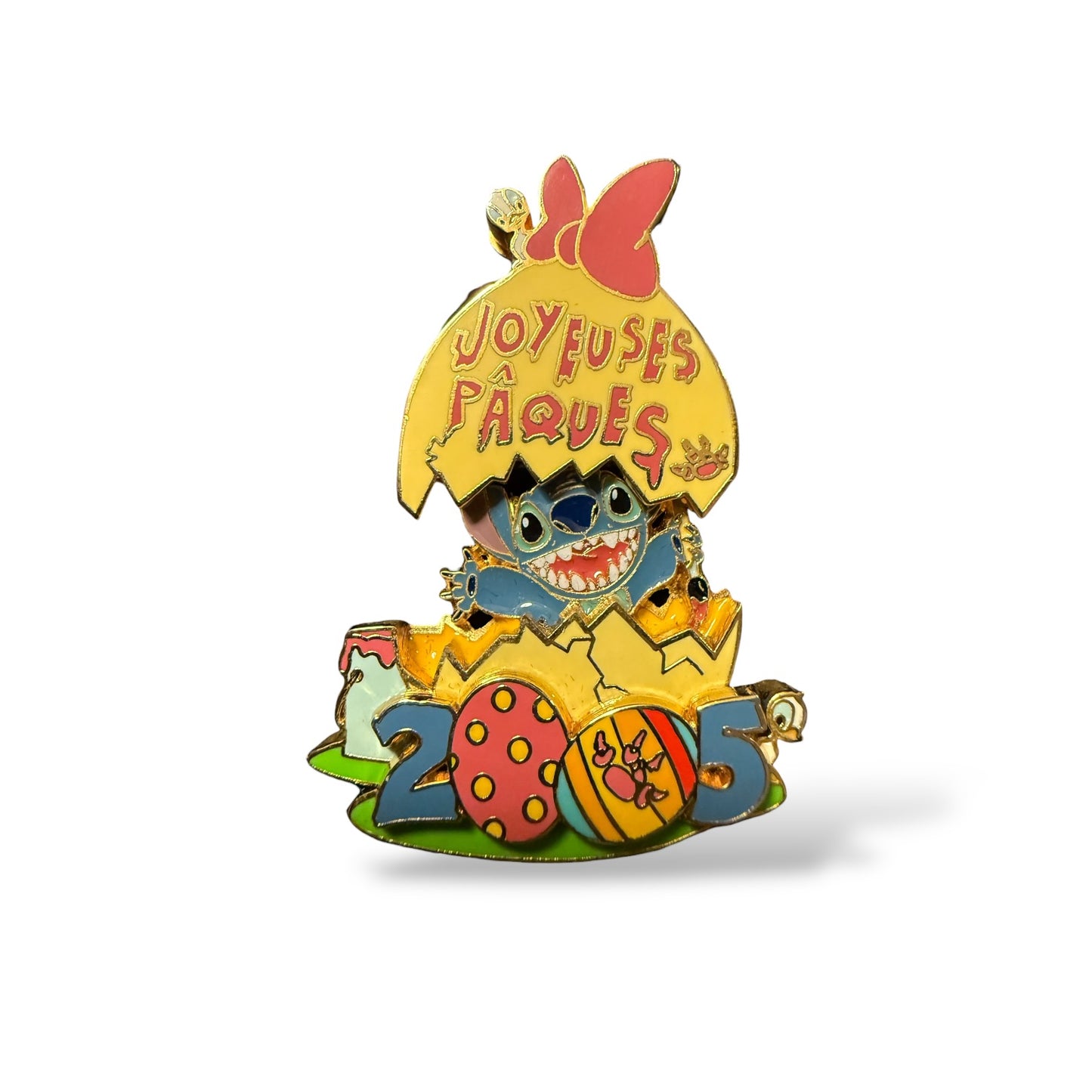 DLRP Stitch Joyeuses Pâques Easter 2005 Pin