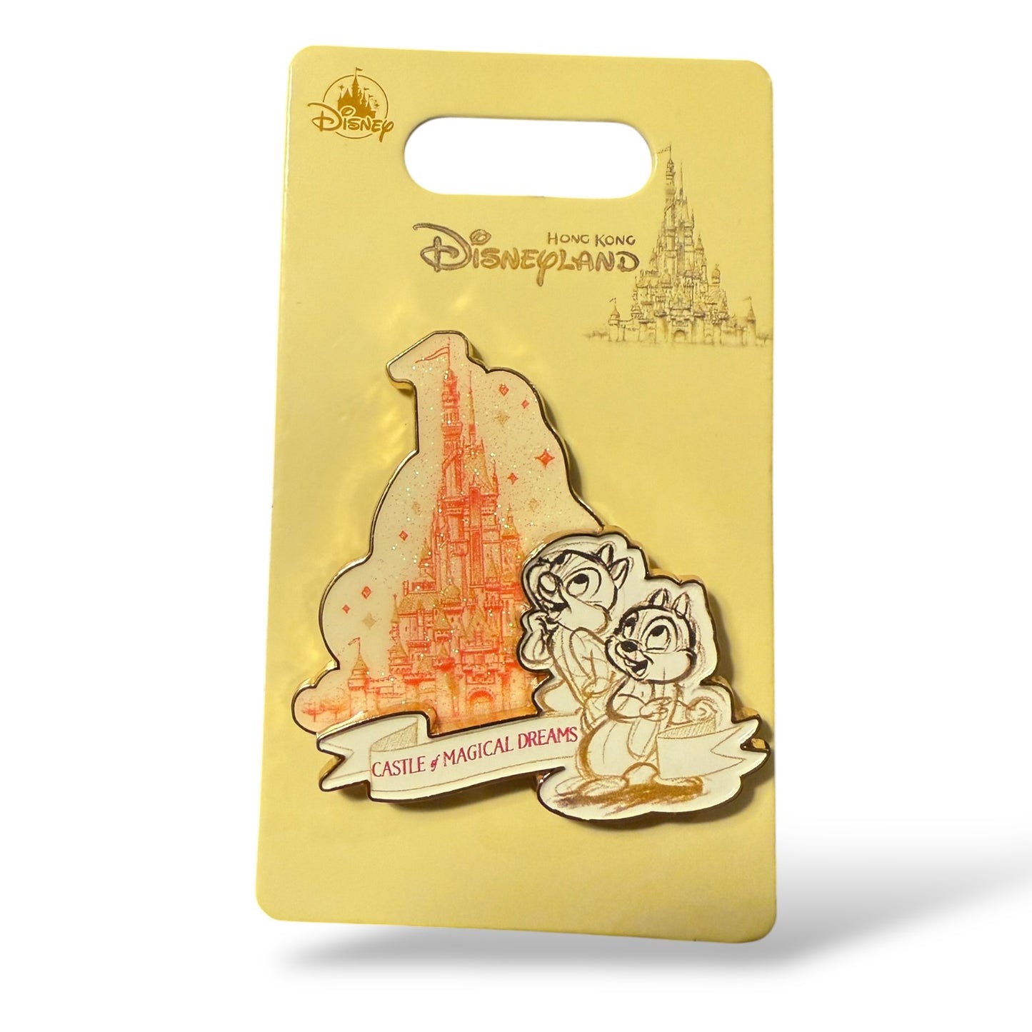 HKDL Castle of Magical Dreams Chip n' Dale Pin