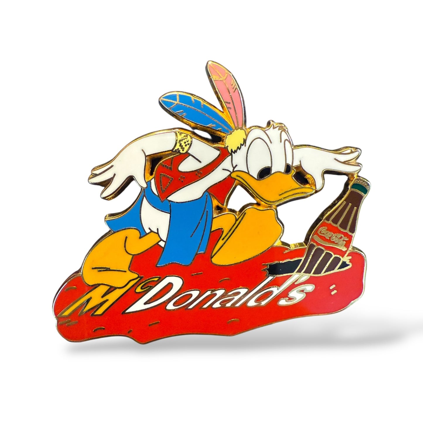 McDonald's Coca-Cola Indian Donald Pin