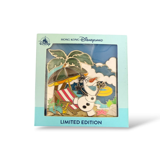 HKDL Frozen Olaf In Summer Mini Jumbo Pin