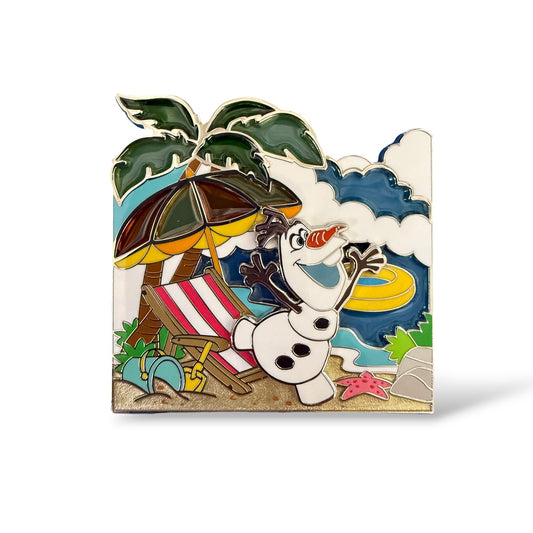 HKDL Frozen Olaf In Summer Mini Jumbo Pin