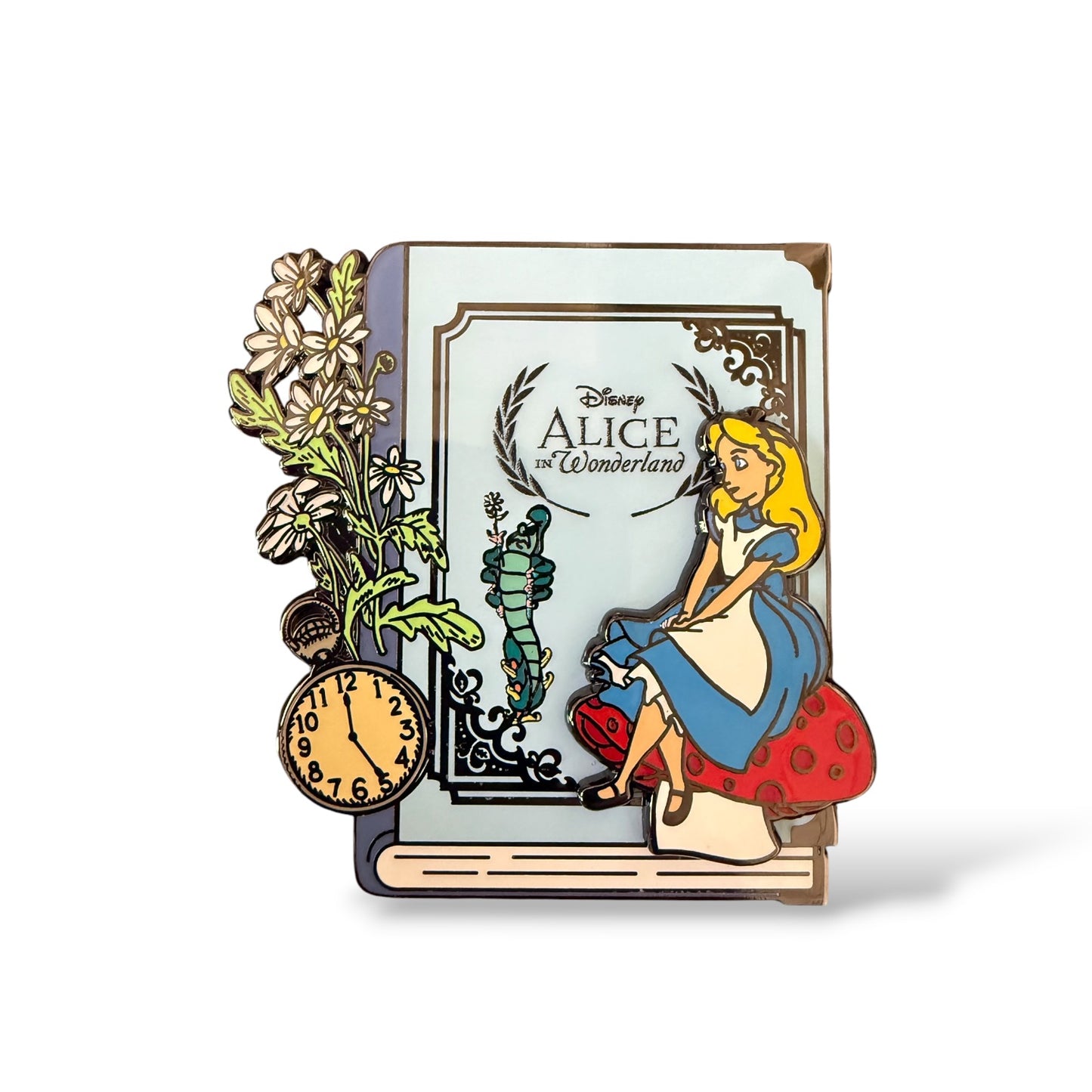 HKDL Alice in Wonderland Mini Jumbo Storybook Pin