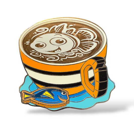 Disney Parks Lattes with Character Nemo Pin
