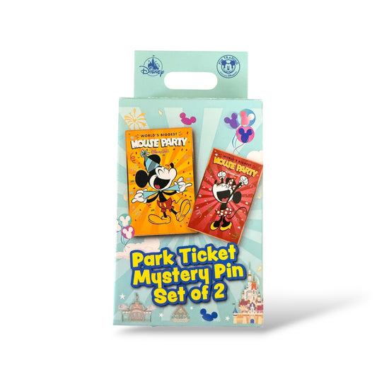 HKDL Park Ticket Friends Mystery Pin Box