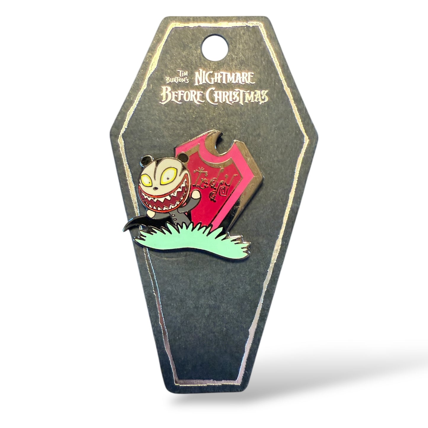 DLR Nightmare Before Christmas Tombstone Scary Teddy Pin