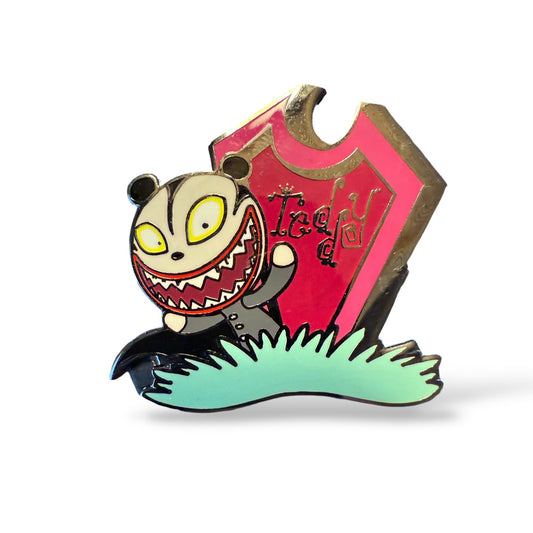 DLR Nightmare Before Christmas Tombstone Scary Teddy Pin