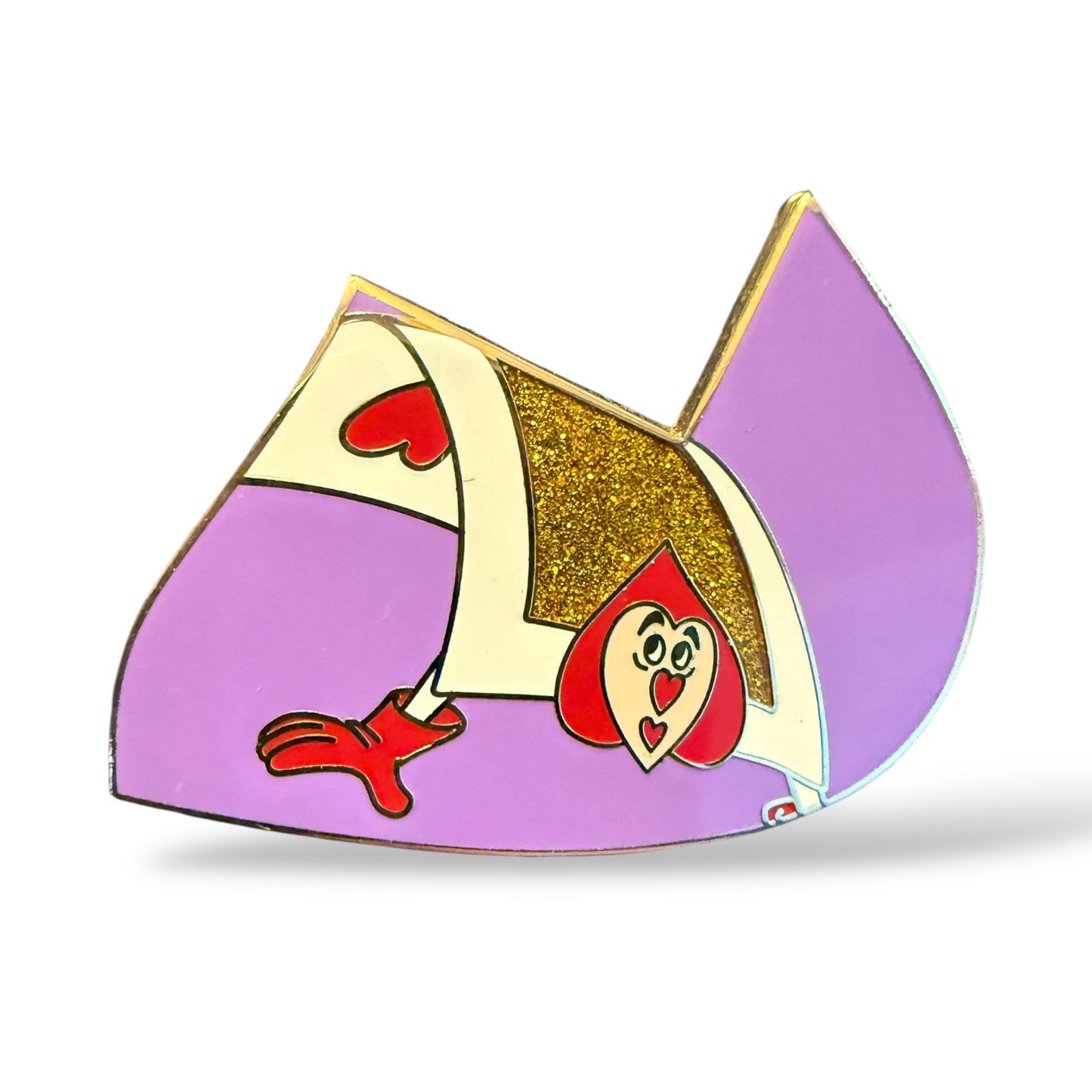 DLR Alice In Wonderland 65th Anniversary Puzzle Mystery Ace of Hearts Pin