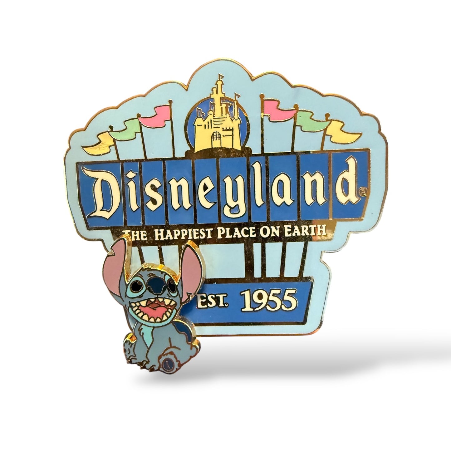 DLR Disneyland Marquee Stitch Pin