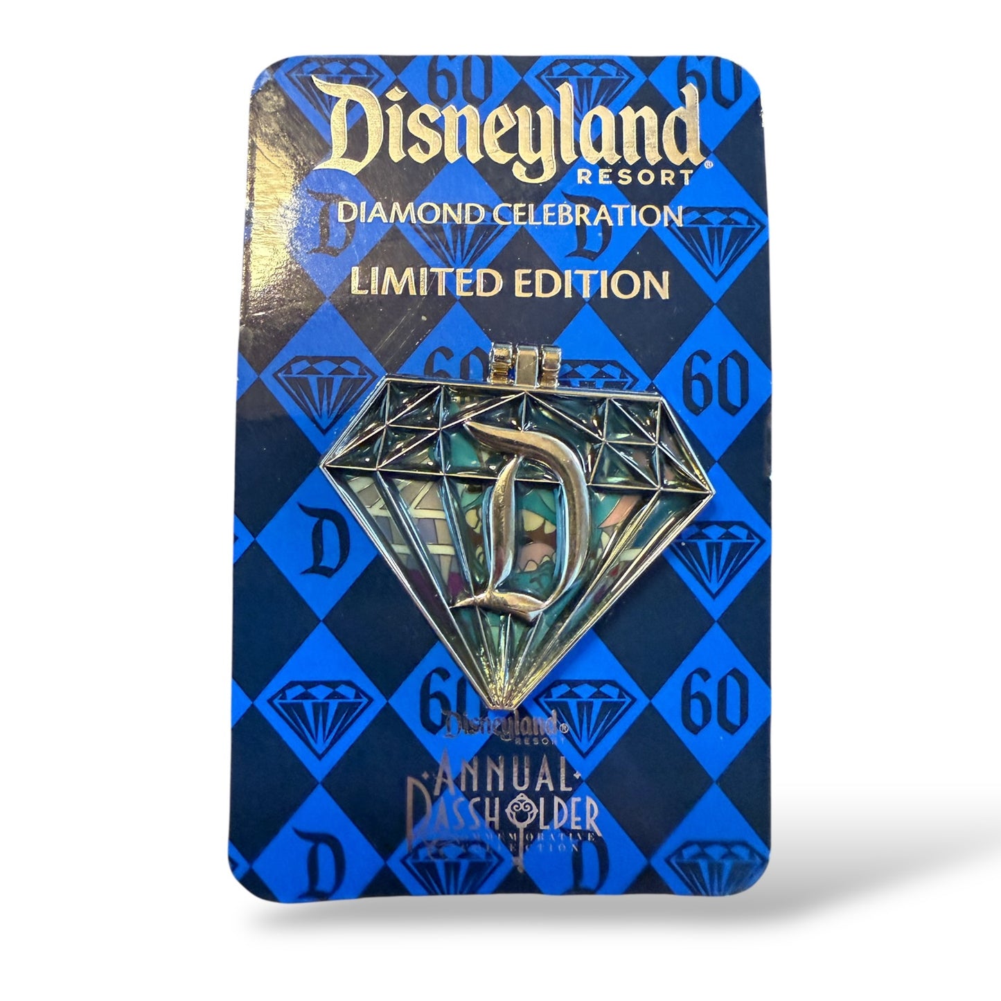 DLR Diamond Celebration 60th Annual Passholder Stitch Pin