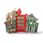 DLR Haunted Mansion Holiday Jack As Sandy Claws Slider Pin