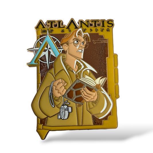 DLRP Atlantis 25th Anniversary Milo Thatch Pin