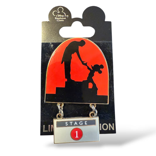DEC Backstage Mickey & The Conductor Stage 1 Pin