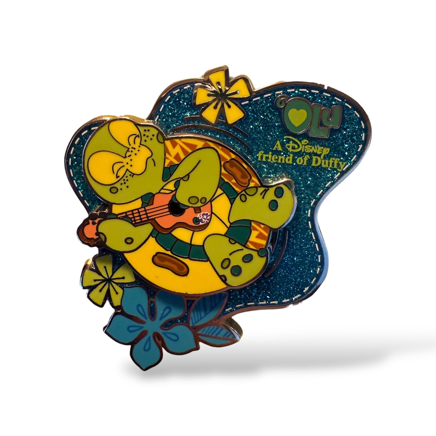 Disney Parks Aulani 'Olu with Ukelele Floating on a Innertube Pin