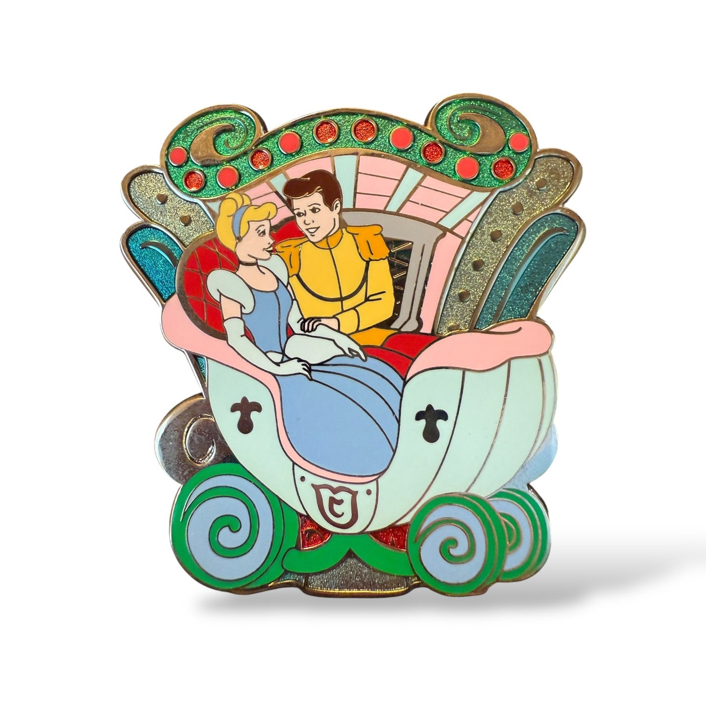 Disney Shopping World of Disney Carousel Cinderella and Prince Charming Pin