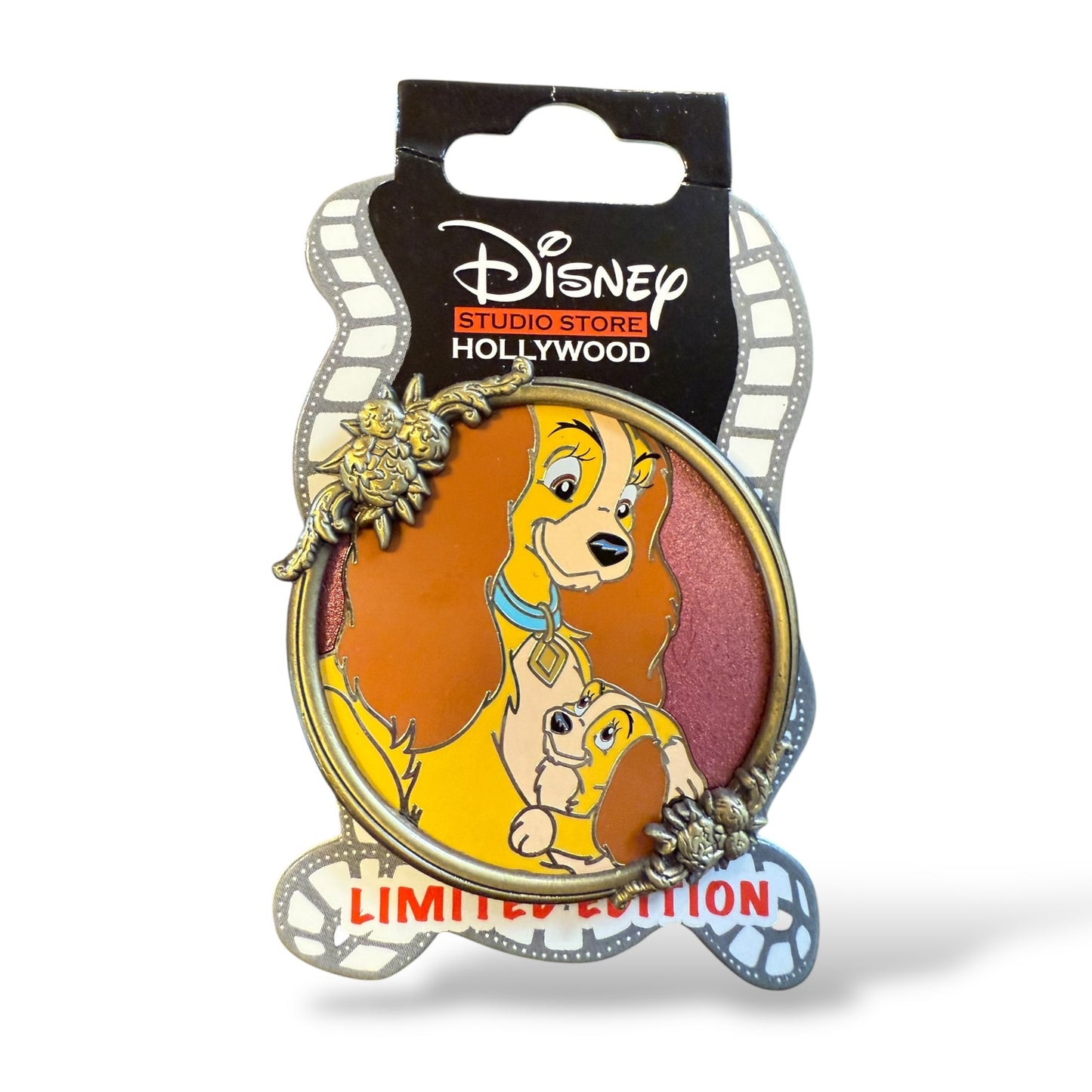 DSSH Mother's Day Lady and Pup Pin