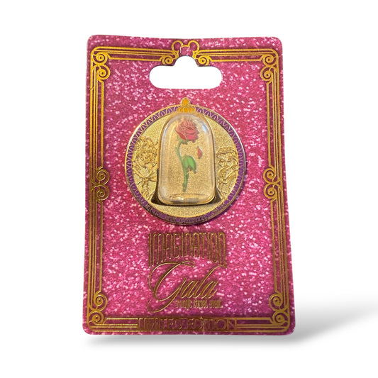 WDW Imagination Gala Most Enchanted Object Rose in Bell Jar Pin