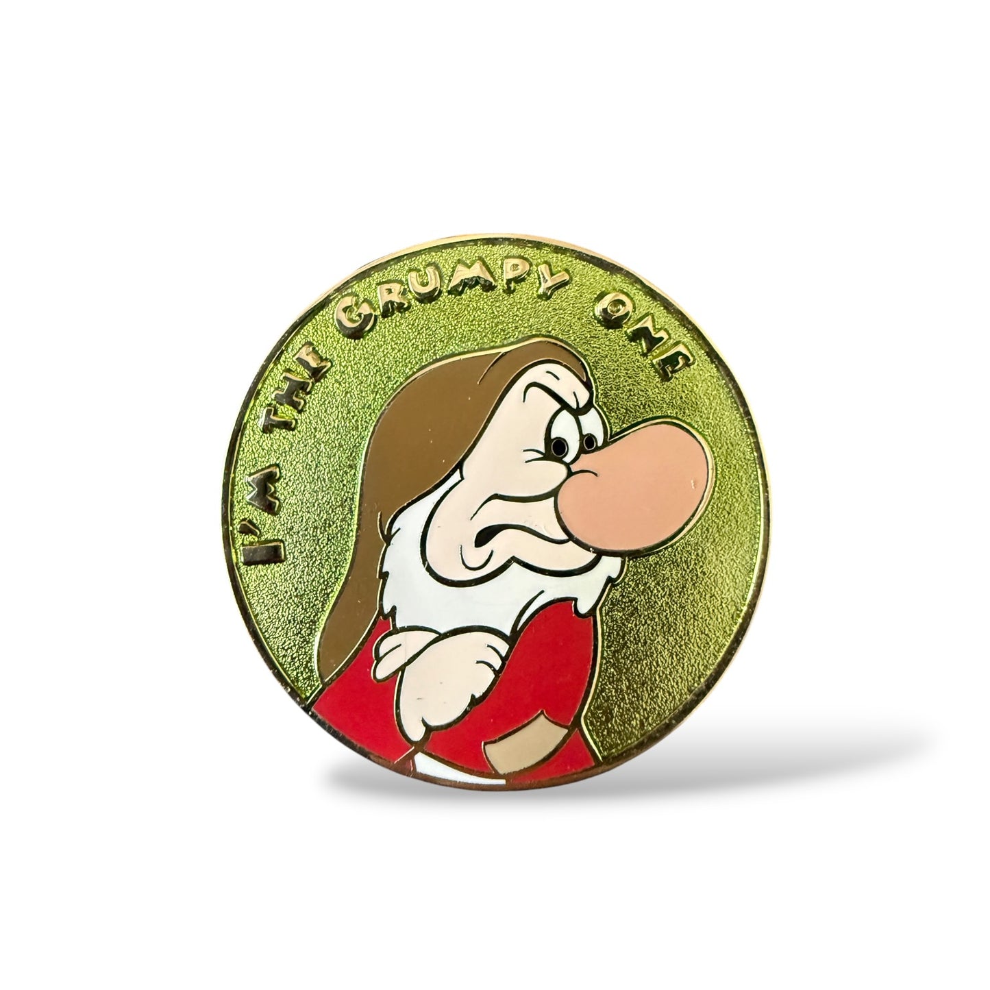 Disney Parks Character Buttons Mystery Grumpy Pin